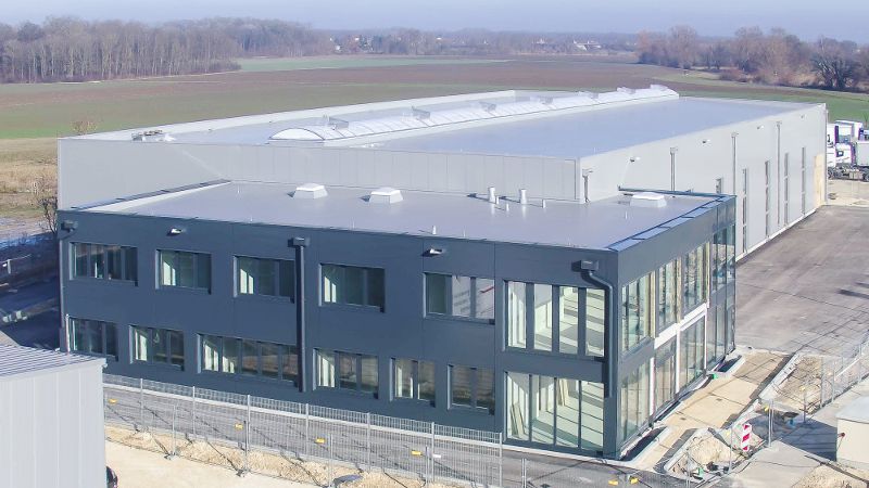 Biesse Deutschland bezog im März seinen Neubau in Nersingen bei Ulm. Bild: Biesse
