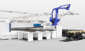 Mit den neuen Robotersägen profitieren kleine und mittlere Betriebe von Losgröße-1-Fertigung mit bis zu 800 Teilen pro Schicht, geringen Stückkosten und mannloser Fertigung. Bilder: Homag