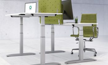 Moderne, ergonomische Steh-Sitz-Arbeitsplätze rücken die Gesunderhaltung in den Fokus. Bilder: Kesseböhmer Ergonomietechnik