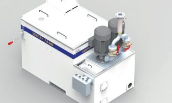 Die KSS-Filteranlagen mit 420 bis 960 l Durchflusskapazität pro Minute arbeiten bedarfsgerecht und energieeffizient (Bild: Vomat).