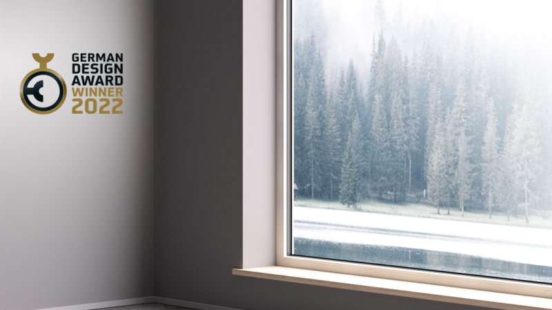 Für das Kunststofffenster wird ausschließlich rezykliertes PVC verwendet (Bild: Salamander Window & Doors Systems).
