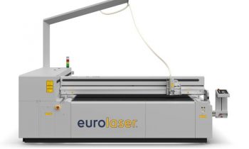 Die CO2-Laseranlage ermöglicht eine wirtschaftliche Gravieren von Oberflächen in Losgröße-1-Fertigung (Bild: eurolaser).