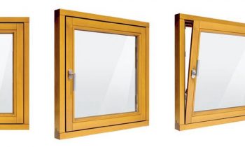 Hochwertige Designfenster aus Holz schließen mit dem vollverdeckten Drehkippbeschlag ohne sichtbare Beschlagteile innen flächenbündig (Bilder: Winkhaus).