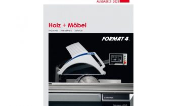 Ab sofort verfügbar: die neue Ausgabe »Holz + Möbel« (Bild: Kuhn Fachmedien).