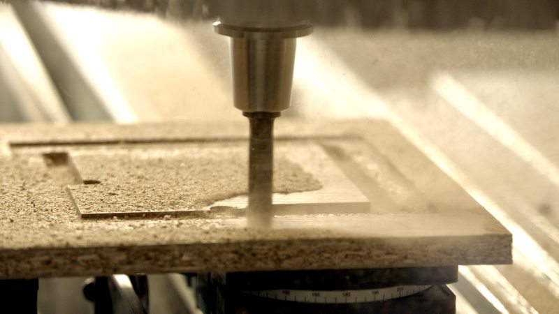 Mit »Swood CAM« läuft beim Fräsvorgang alles millimetergenau (Bild: Fiumu GmbH).