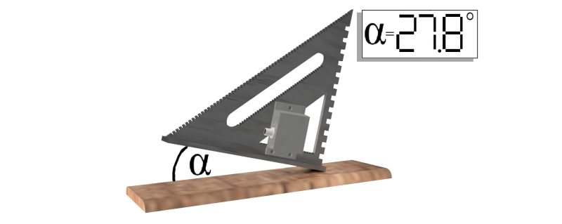 Neigungssensoren werden für Aufgaben verwendet, die beispielsweise das exakte Messen von Winkeln erfordern (Bild: a.b.jödden).