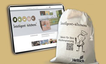 Noch bis zum 8. September kann der Küchenfachhandel das Hettich-Aktionspaket zum Tag der Küche 2023 kostenlos anfordern (Bild: Hettich).