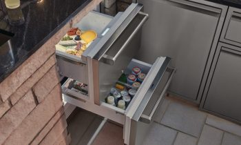 Die Outdoor-Auszugsführung von Hettich sorgt auch in Frischhaltefächern und Kühlschubladen für hohen Bedienkomfort (Bild: Sub-Zero).