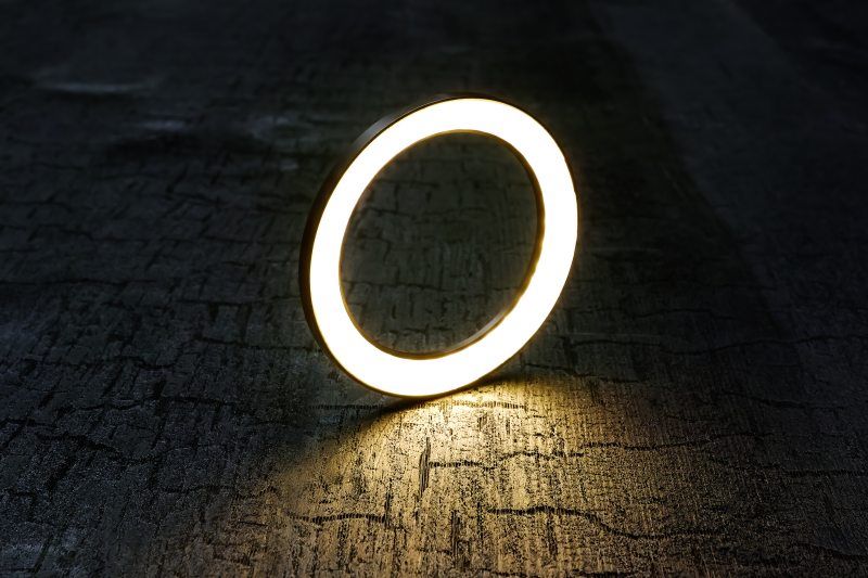 Die Anbauleuchte »LD 8288« verbindet Technologie mit reduziertem Design (Bild: Elektra).