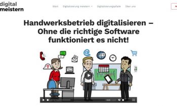 Der Software-Ratgeber begrüßt neue Anwender mit einem Erklärvideo (Bild: Bundesverband IT-Mittelstand).