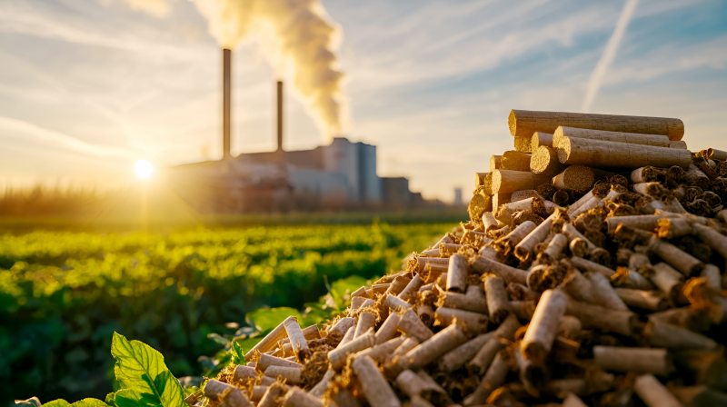 Bei der Lagerung von Biomasse wie Holzpellets besteht immer auch ein Brandschutzrisiko (Bild: Jumo).
