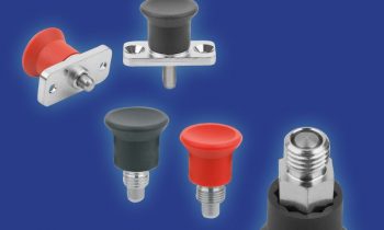 Die kompakten Arretierbolzen sind eine wirtschaftliche Alternative zu bekannten Standardbauformen (Bild: Kipp).