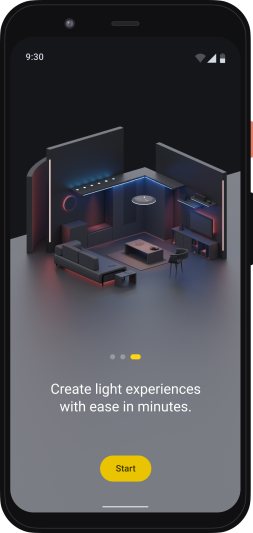 Alle Leuchten von Häfele Lighting können bei Bedarf miteinander vernetzt und gesteuert werden, zum Beispiel komfortabel mit der »Connect Mesh App 2.0« (Bild: Häfele).