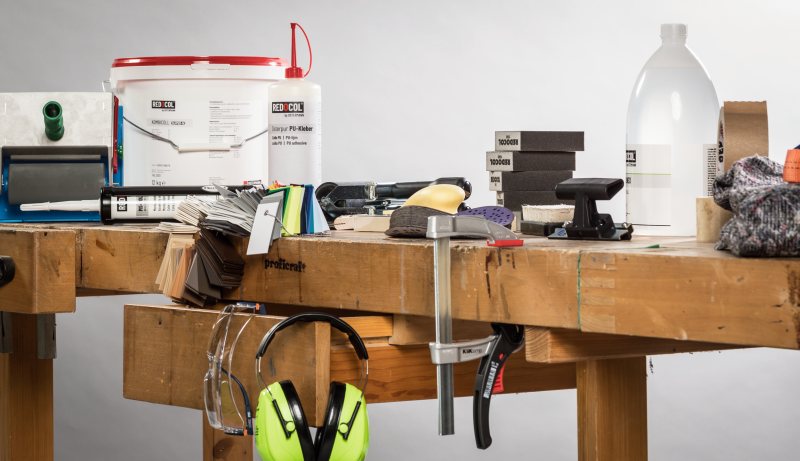 Alles für die Werkstatt, denn nichts ist ärgerlicher, als ein Projekt, das wegen fehlendem Werkstattbedarfs nicht pünktlich fertig wird (Bild: Ostermann).