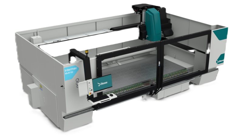 Die Maschinen wurden auch im Design überarbeitet (Bild: Biesse).