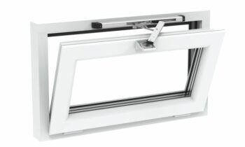 Der motorische Oberlichtöffner lässt sich auch nachrüsten (Bild: Hautau).