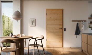 Design mit Charakter. Ausgewählte Furniere mit durchgefärbtem Trägermaterial kommen durch präzise V-Fugen dezent zur Geltung (Bild: Lebo).