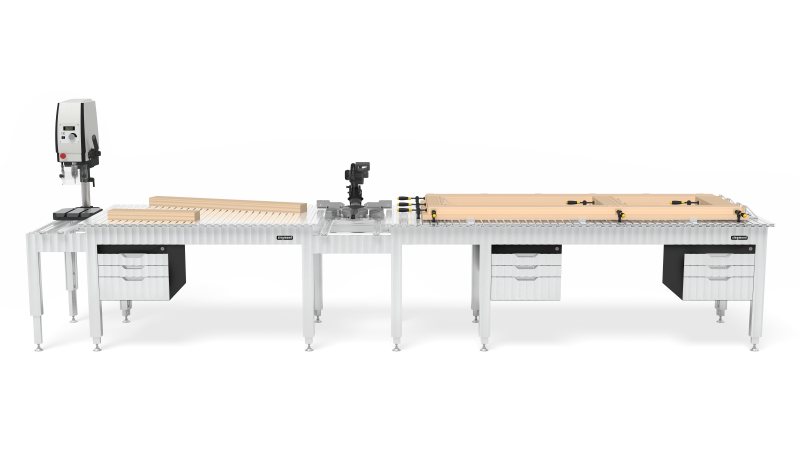 Die Werkbank sorgt für mehr Produktivität in Handwerksbetrieben (Bild: Siegmund).