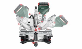 Die Profi-Kappsägen sind in beide Richtungen bis zu 47° neigbar (Bild: Metabo).
