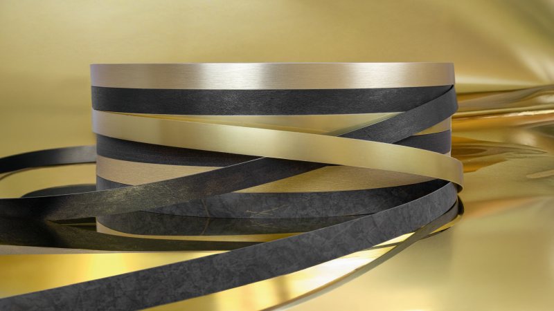 Goldene Kanten für einen gelungenen Mix aus Retro-Elementen und modernem Design (Bild: Ostermann).