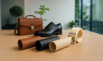 Die drei TPU-Masterbatches sorgen für duftendes Kunstleder und tragen auch dem Trendthema Veganismus Rechnung (Bild: Rowa).