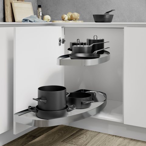 Das neue Rundbodendesign ist sowohl optisch als auch funktional hochwertig (Bild: Vauth-Sagel).