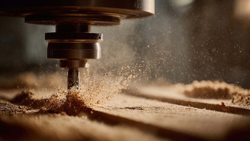 Für die präzise Holzbearbeitung im Gießereimodellbau werden passende Fräswerkzeuge benötigt (Bild: Lukas-Erzett).