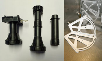 Das umfangreiche Programm an Design- und Funktionsteilen umfasst mittlerweile auch Lösungen für Küchenmöbel (Bild: Böhl).