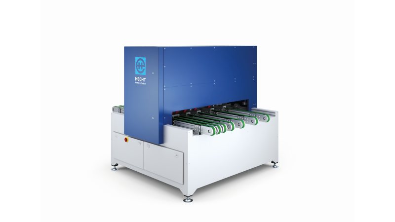 Die Inline-Vermessung optimiert Qualitätsprozesse in der Küchenproduktion bei Häcker (Bild: Hecht).