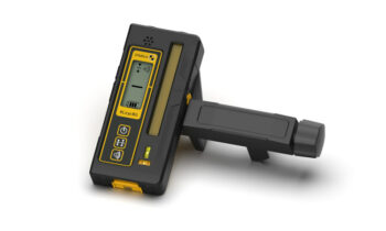 Der Laser-Receiver erweitert den Arbeitsbereich sowohl von grünen und roten pulsmodulierten Laserlinien (Bild: Stabila).