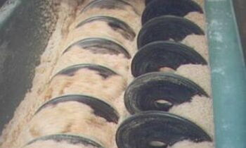 Mit den achsenlosen Förderspiralen erfolgt der Transport effizient und wartungsarm (Bild: Wildfellner).