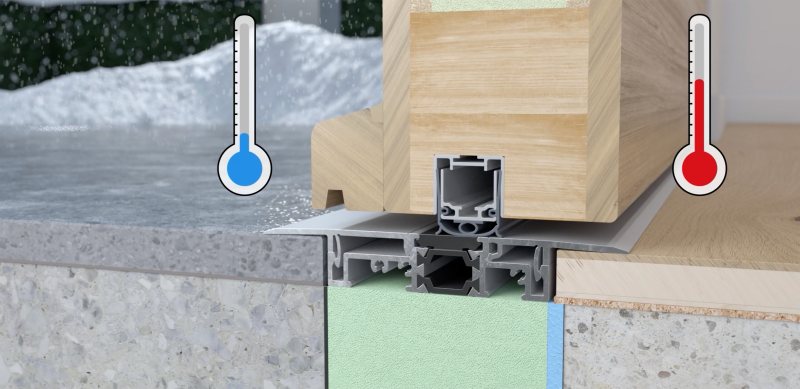 Dank der sehr guten Dichteigenschaften hilft »Comfort-Plan« beim Energiesparen, sodass das Set auch für den Passivhausbau geeignet ist. Gleichzeitig wird es hohen Ansprüchen an Komfort und Optik gerecht (Bild: athmer).