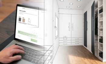 Das Online-Tool ermöglicht Betrieben, individuelle Möbel online zu konfigurieren, Materialien auszuwählen, Preise zu kalkulieren und Möbelfertigteile direkt zu bestellen (Bild: Becher).