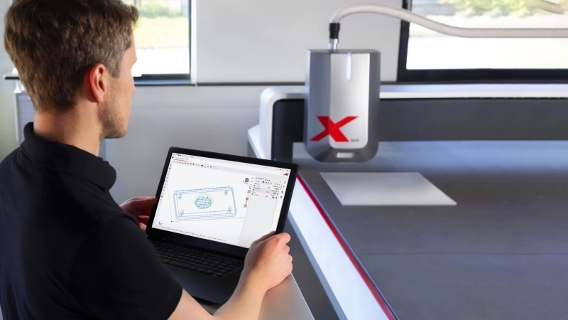Die 3D-Simulation visualisiert die geplante Bearbeitung und unterstützt die Produktionsplanung (Bild: vhf camfacture).
