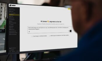 Der KI-Assistent unterstützt bei umfangreichen Aufgaben (Bild: Hero).