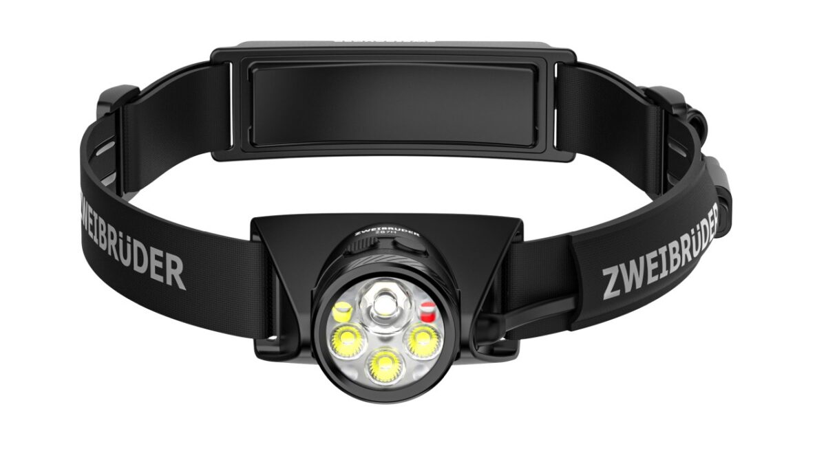 Die LED-Stirnlampen bieten mobiles Arbeitslicht von 600 bis 1200 lm (Bild: Zweibrüder).